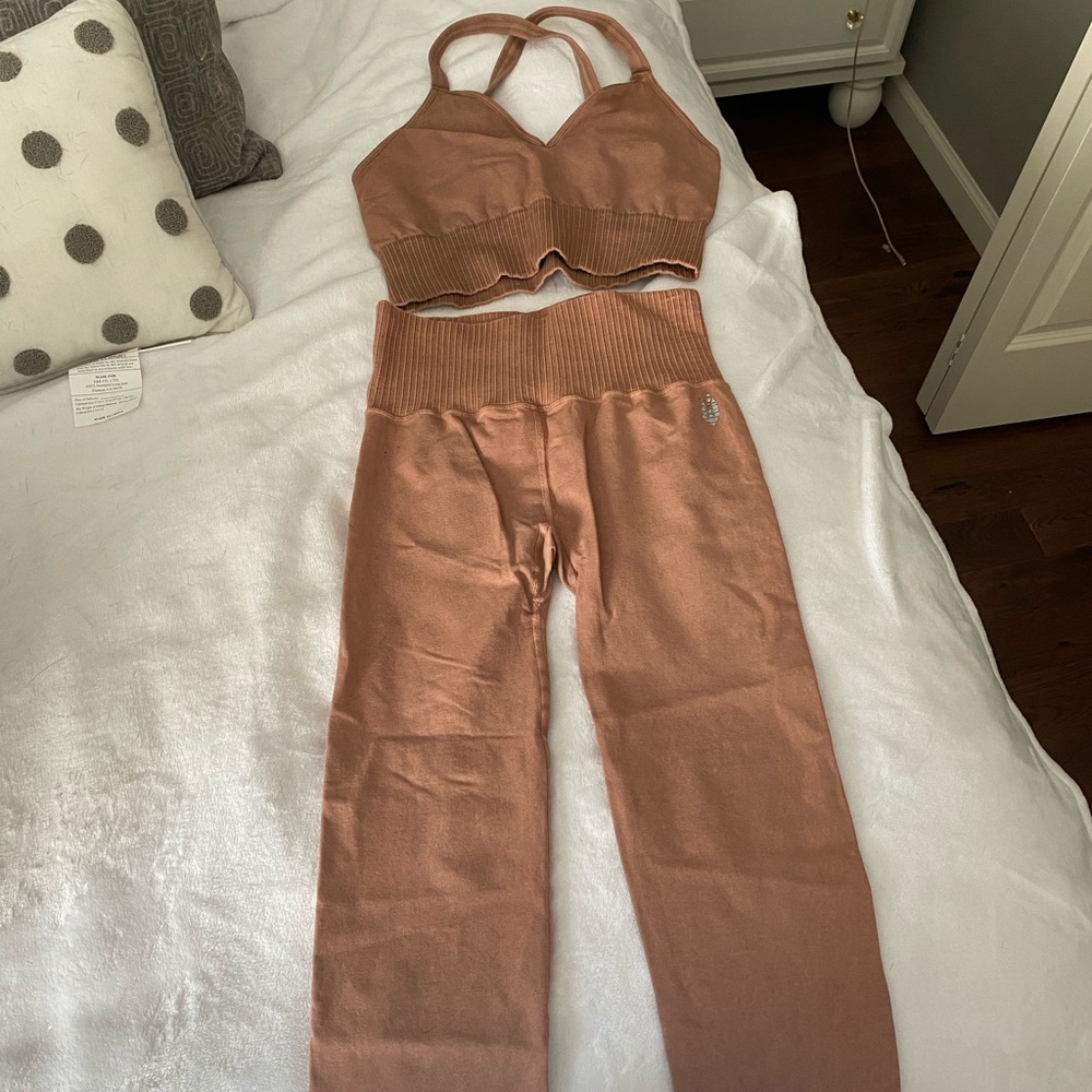 Free People Happiness Runs Activewear set